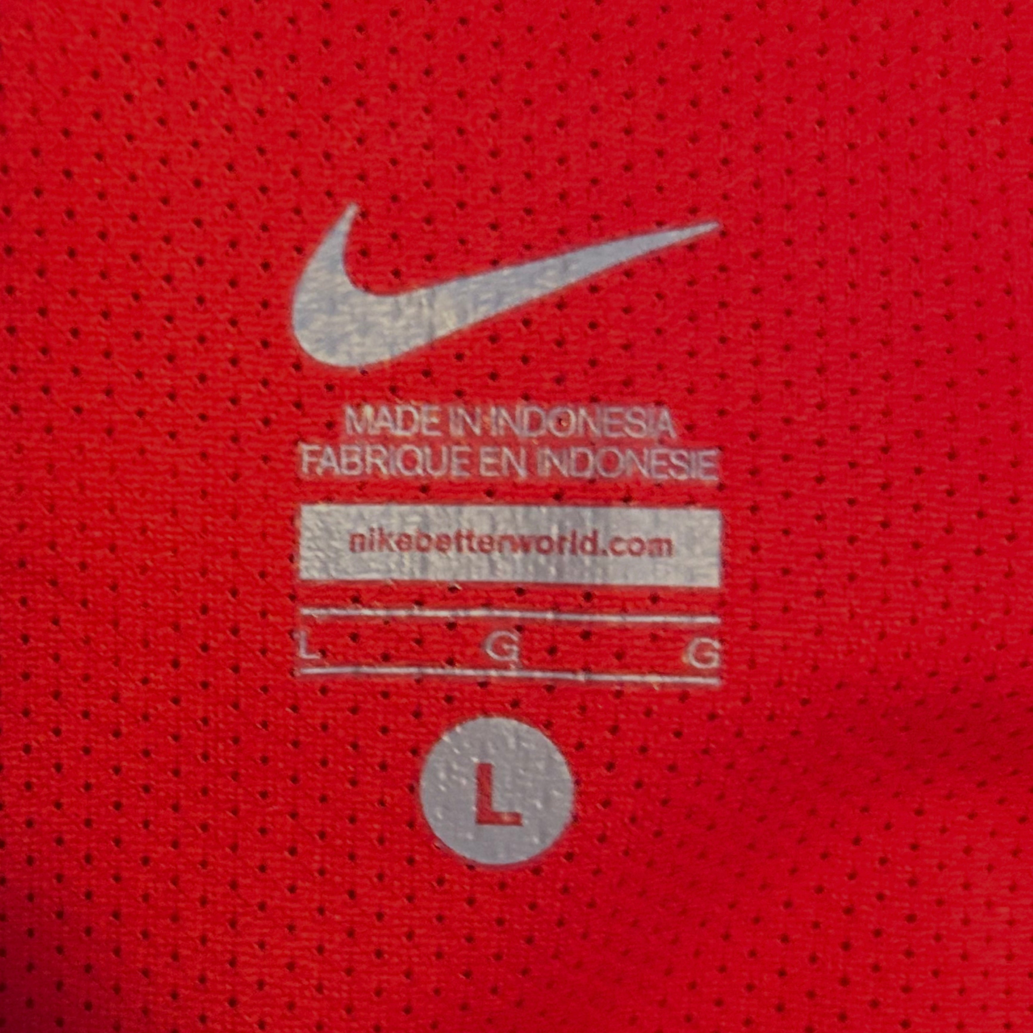 Nike Lacrosse Trackjacket Red (L) 657 Vintage