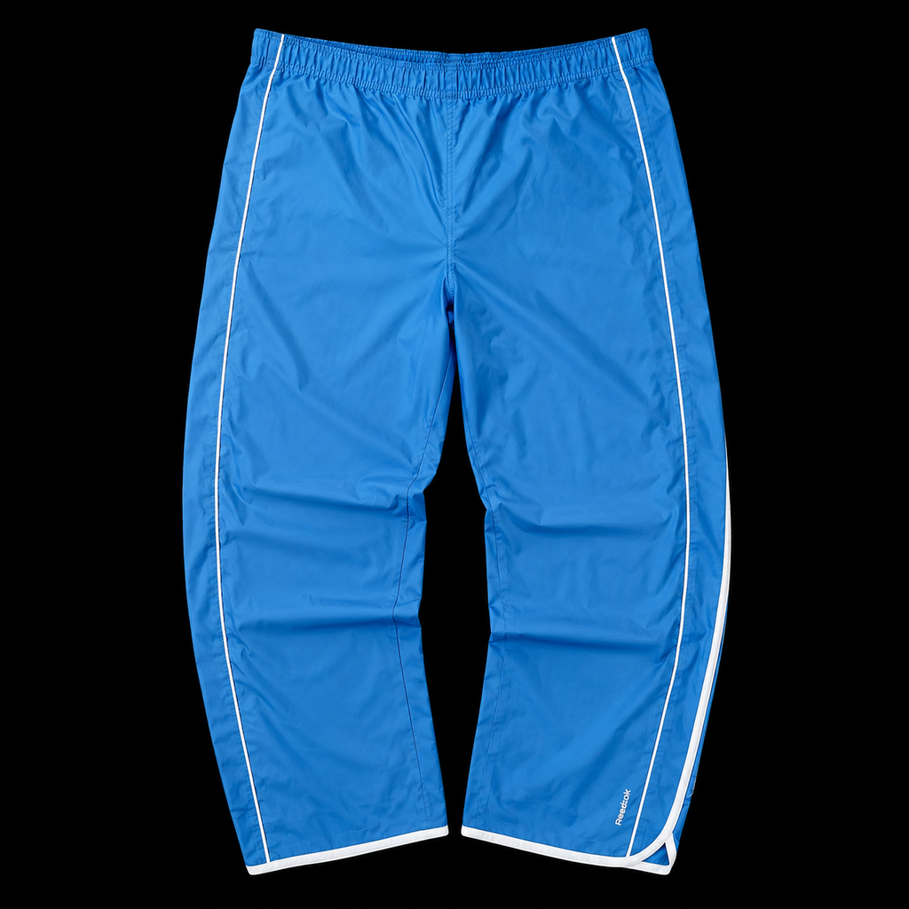 2000s Reebok Trackpants Blue (L) 657 Vintage