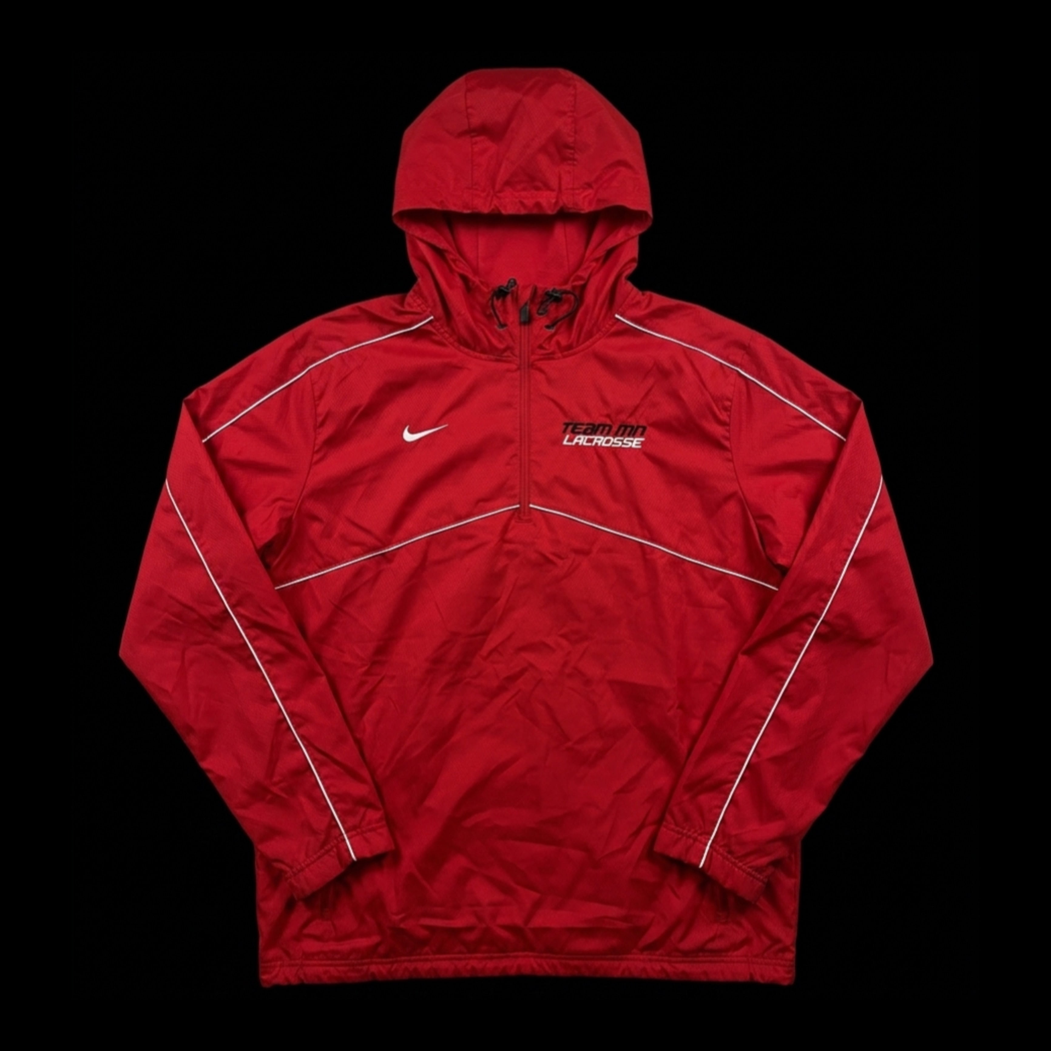 Nike Lacrosse Trackjacket Red (L) 657 Vintage