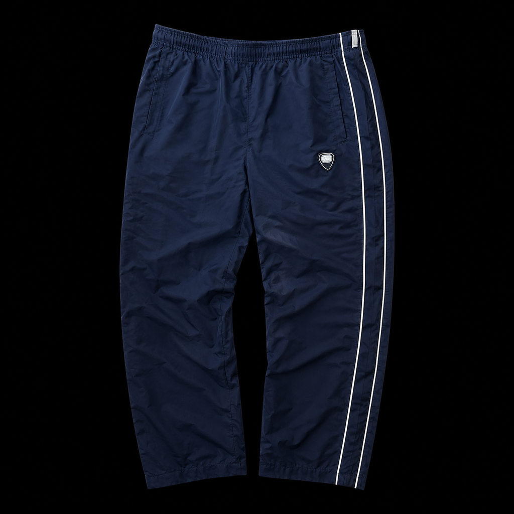 2000s Nike Trackpants Navy Blue (L) 657 Vintage