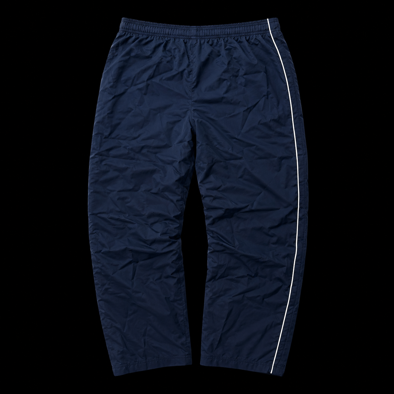 2000s Nike Trackpants Navy Blue (L) 657 Vintage