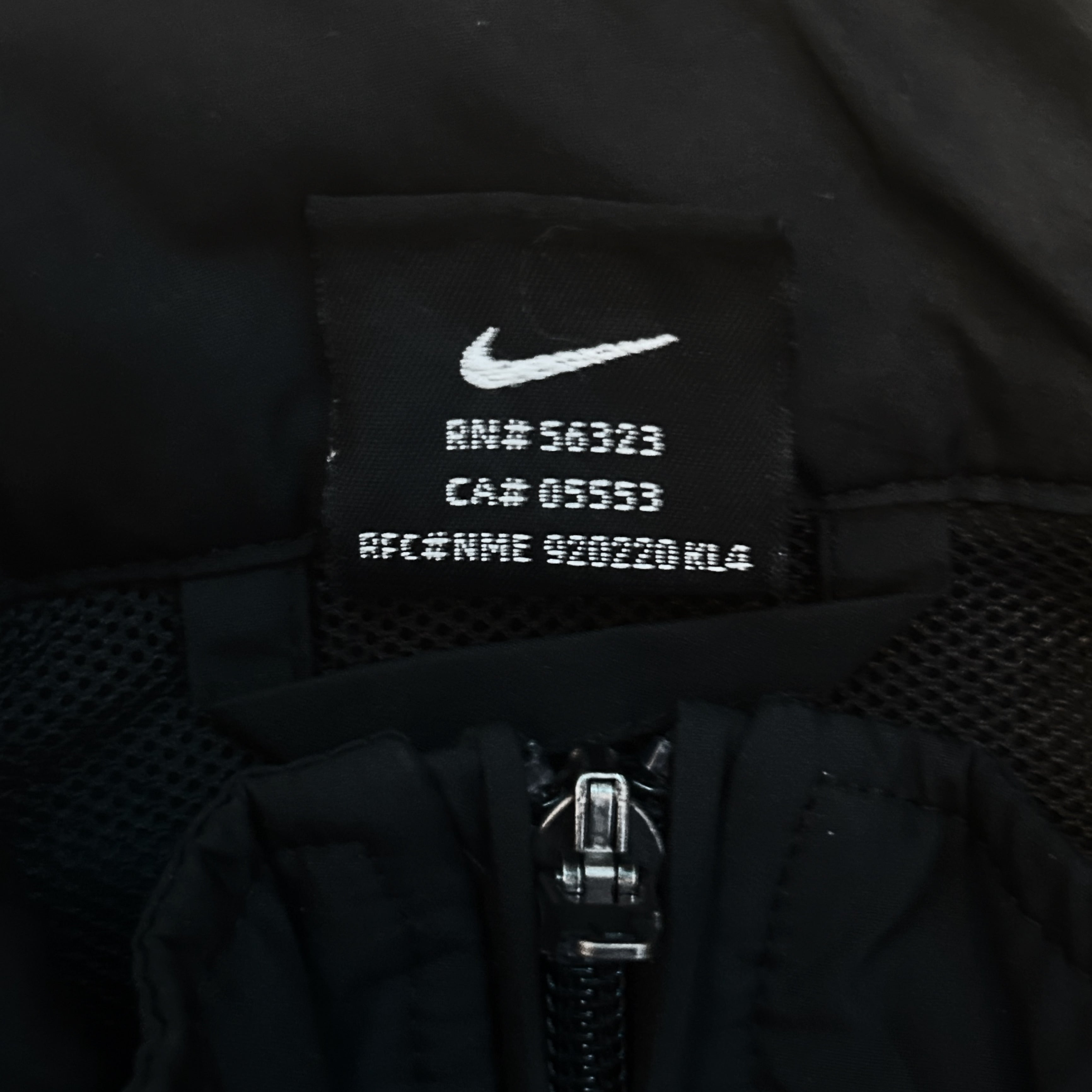 Nike Y2K Trackjacket Black (M) 657 Vintage