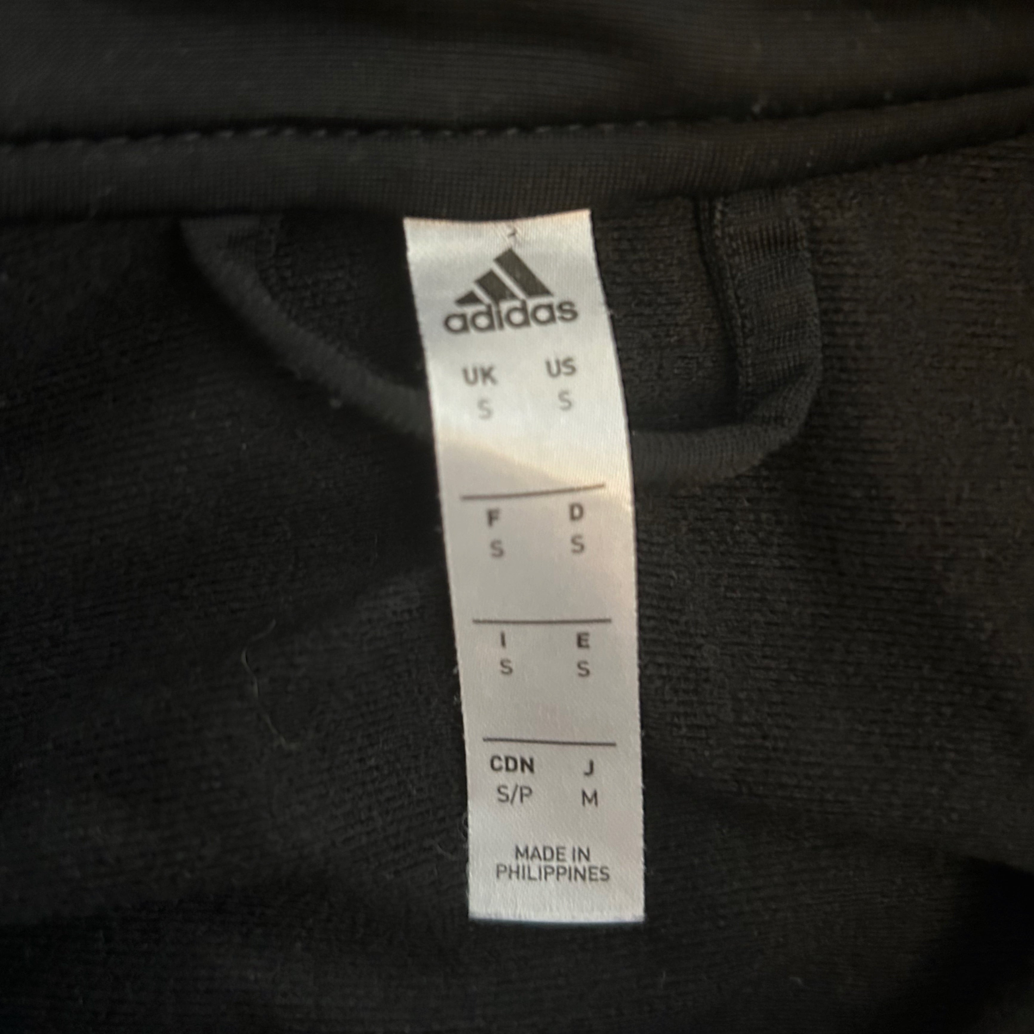 Adidas Tracksuit Black (S) 657 Vintage