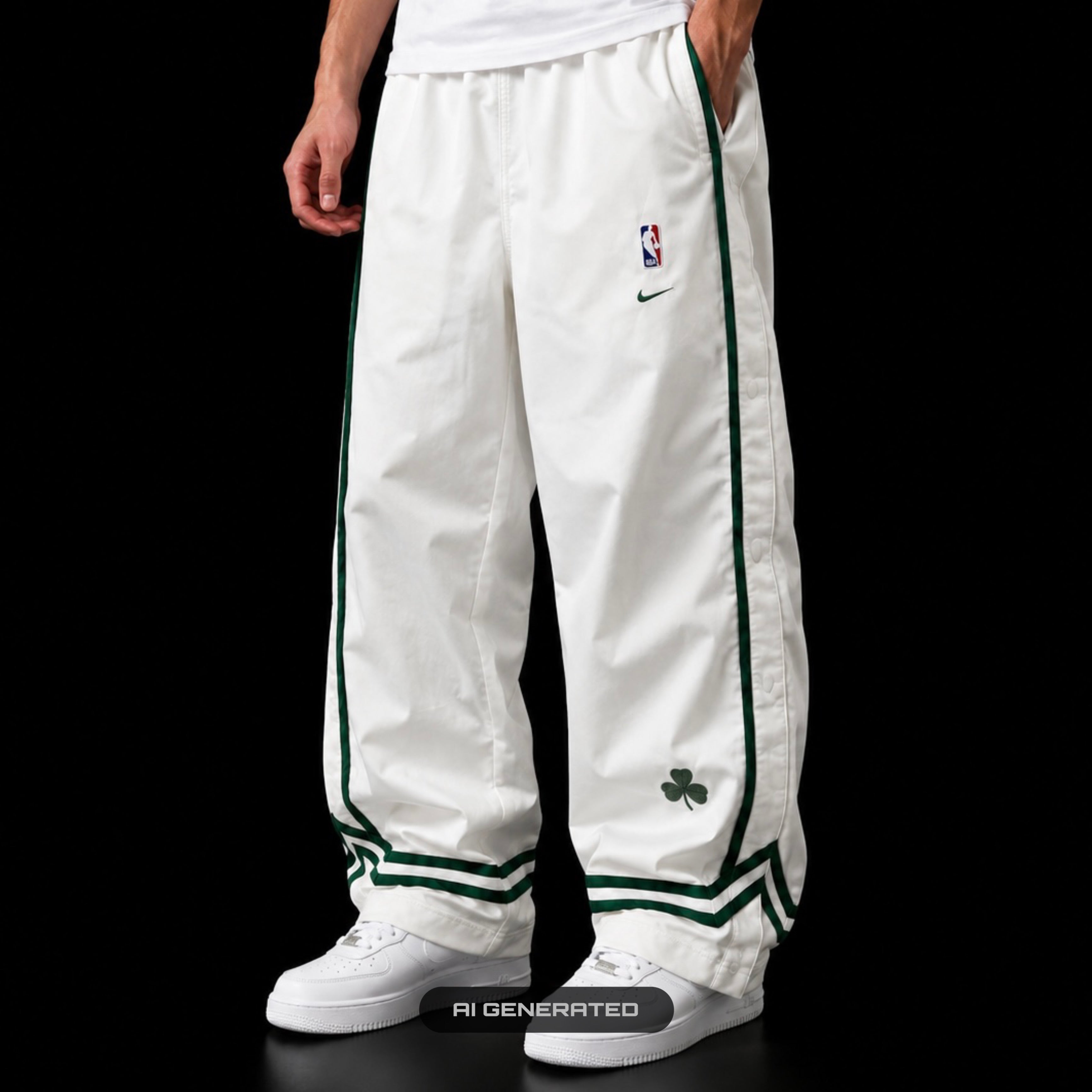 90s NBA Nike Trackpants (XXL) 657 Vintage