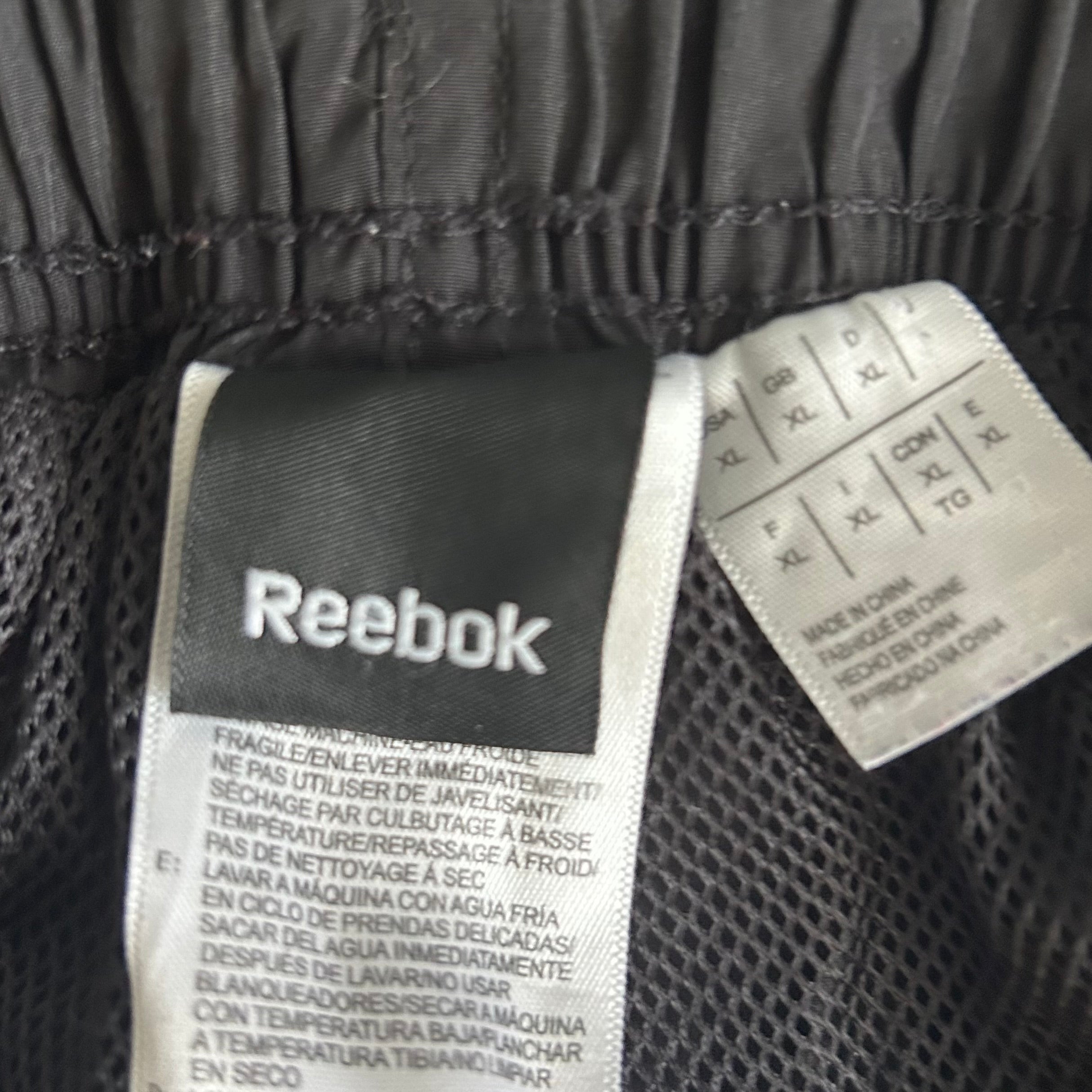 Reebok Trackpants (Black) (XL) 657 Vintage