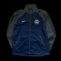 Y2K Blue Nike Jersey Jacket (M) 657 Vintage